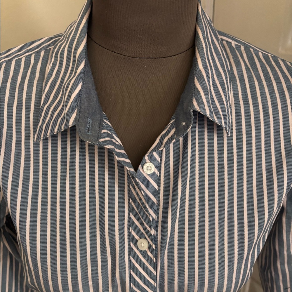 Tommy Hilfiger Blue and White Striped Dress - Picture 3 of 9